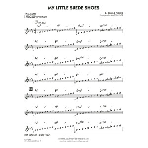 My Little Suede Shoes (arr. Mark Taylor) - C Solo Sheet