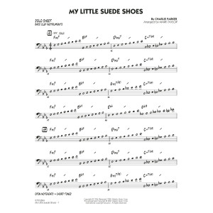 My Little Suede Shoes (arr. Mark Taylor) - Bass Clef Solo Sheet