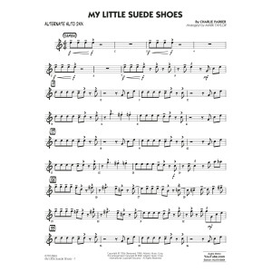 My Little Suede Shoes (arr. Mark Taylor) - Alternate Alto Sax