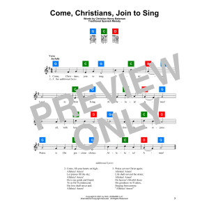 Come, Christians, Join To Sing