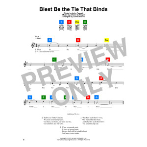 Blest Be The Tie That Binds