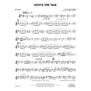 Now's the Time (arr. Mark Taylor) - Alto Sax 1