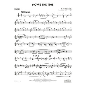 Now's the Time (arr. Mark Taylor) - Tenor Sax 1