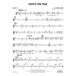 Now's the Time (arr. Mark Taylor) - Trumpet 1
