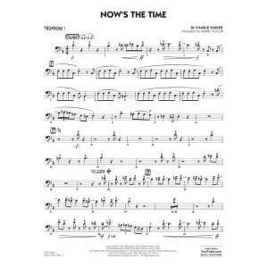 Now's the Time (arr. Mark Taylor) - Trombone 1
