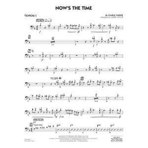Now's the Time (arr. Mark Taylor) - Trombone 2