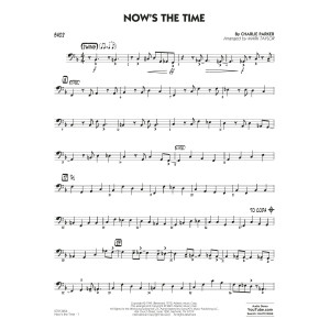Now's the Time (arr. Mark Taylor) - Bass