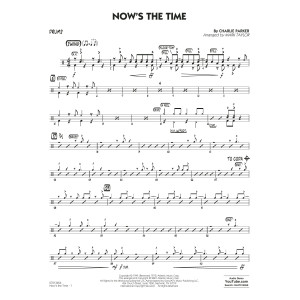 Now's the Time (arr. Mark Taylor) - Drums