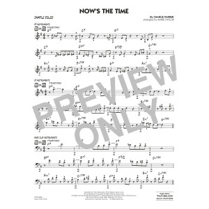 Now's the Time (arr. Mark Taylor) - Sample Solos