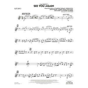 See You Again (from Furious 7) (arr. John Berry) - Alto Sax 2