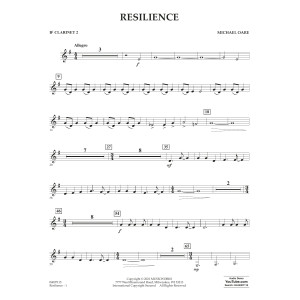 Resilience - Bb Clarinet 2