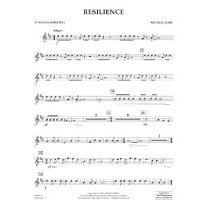 Resilience - Eb Alto Saxophone 1