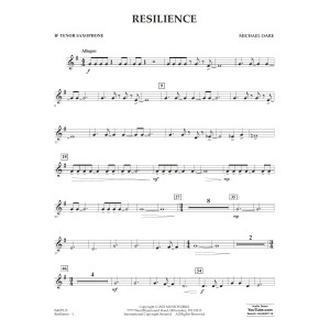 Resilience - Bb Tenor Saxophone