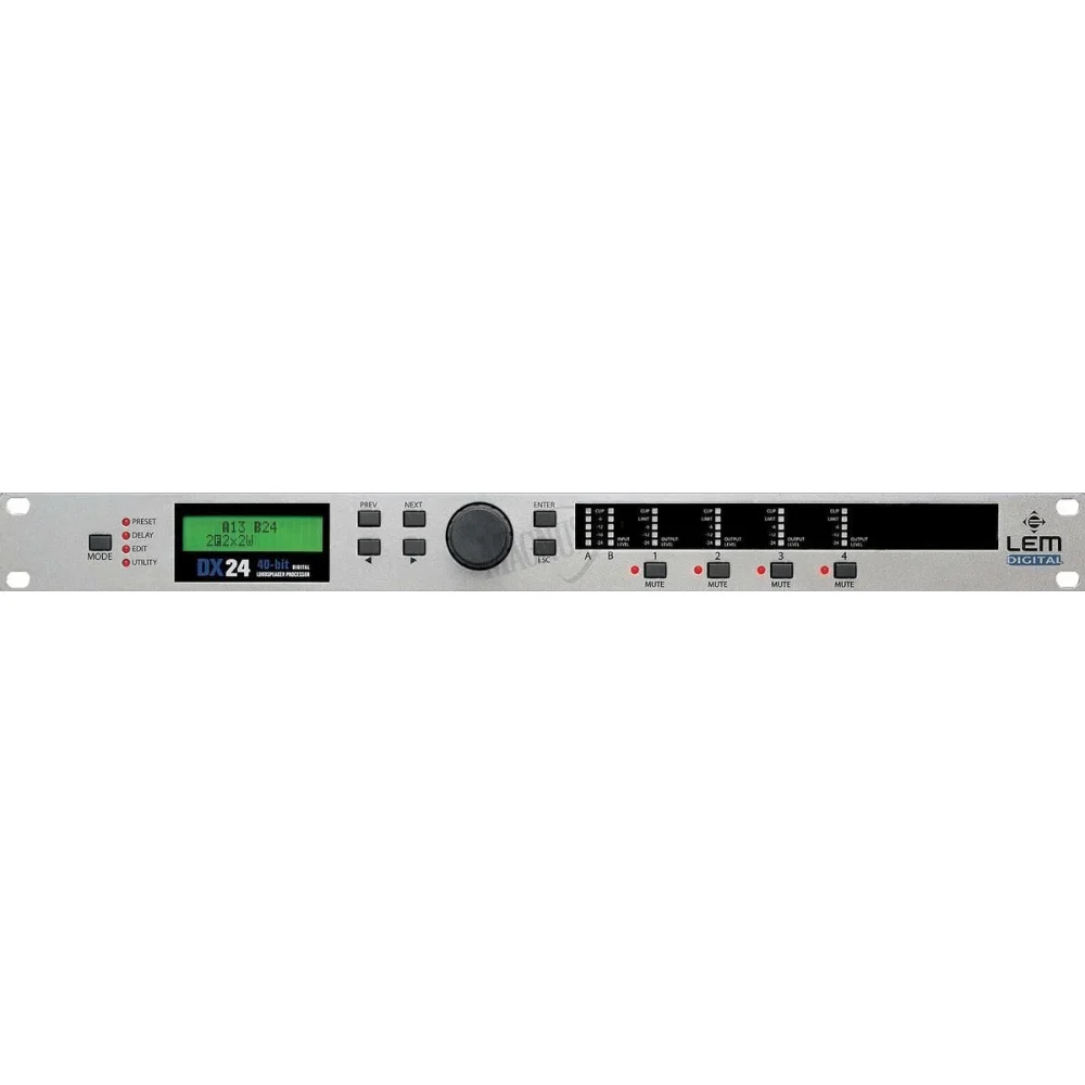 LEM DX 24-Filtro CROSSOVER digital 2 in + 4 out