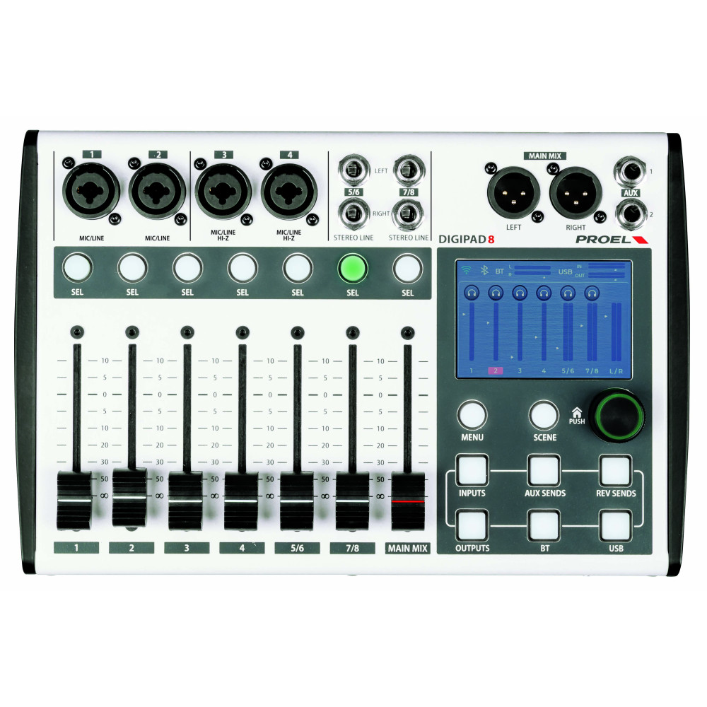 Proel Sound DIGIPAD8 Mezcladora Digital