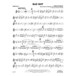 Bad Guy (arr. Roger Holmes) - Tenor Sax 2