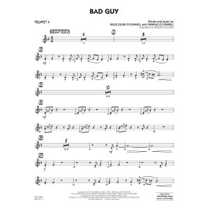 Bad Guy (arr. Roger Holmes) - Trumpet 4