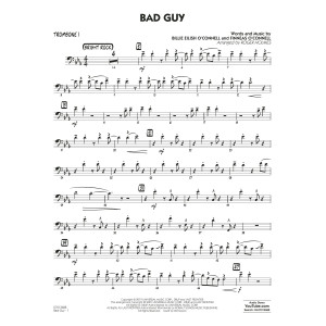 Bad Guy (arr. Roger Holmes) - Trombone 1