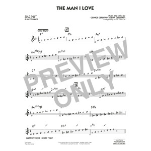 The Man I Love (arr. Mark Taylor) - Bb Solo Sheet