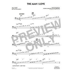 The Man I Love (arr. Mark Taylor) - Bass Clef Solo Sheet