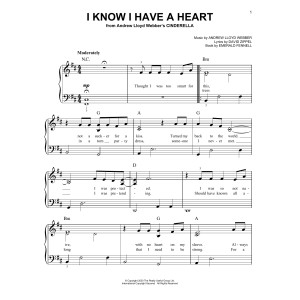 I Know I Have A Heart (from Andrew Lloyd Webber's Cinderella)