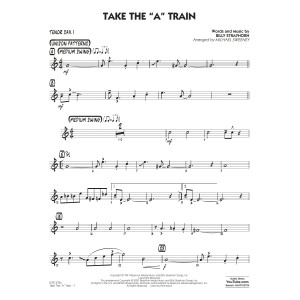 Take the "A" Train (arr. Michael Sweeney) - Tenor Sax 1