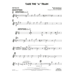 Take the "A" Train (arr. Michael Sweeney) - Baritone Sax