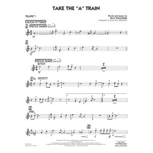 Take the "A" Train (arr. Michael Sweeney) - Trumpet 1