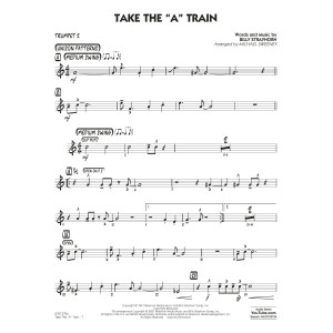 Take the "A" Train (arr. Michael Sweeney) - Trumpet 2