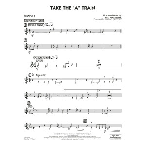 Take the "A" Train (arr. Michael Sweeney) - Trumpet 3