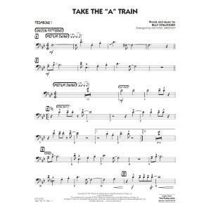 Take the "A" Train (arr. Michael Sweeney) - Trombone 1