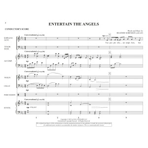 Entertain the Angels - Full Score