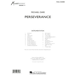 Perseverance - Full Score