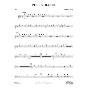 Perseverance - Flute