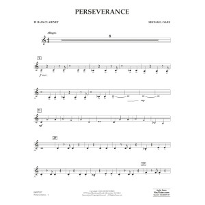 Perseverance - Bb Bass Clarinet