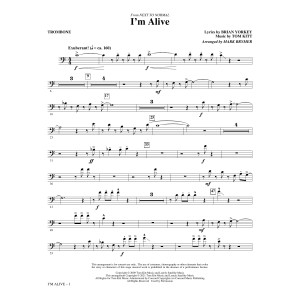 I'm Alive (from Next To Normal) (arr. Mark Brymer) - Trombone
