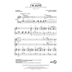 I'm Alive (from Next To Normal) (arr. Mark Brymer)