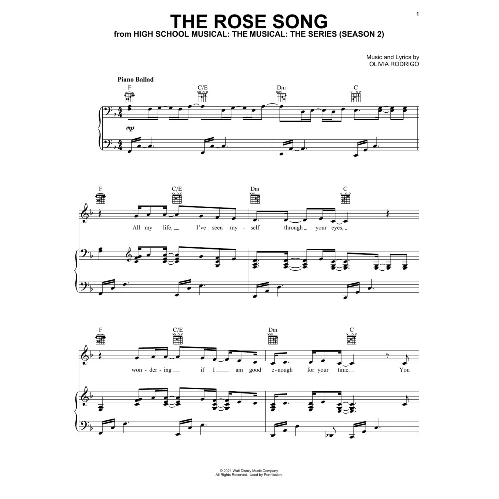 The Rose Song (from High School Musical: The Musical: The Series)