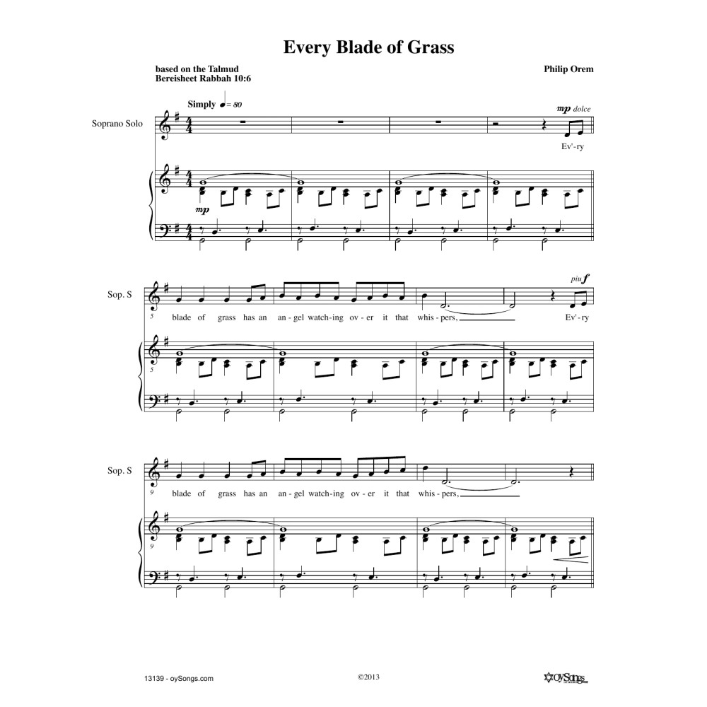 Every Blade Of Grass