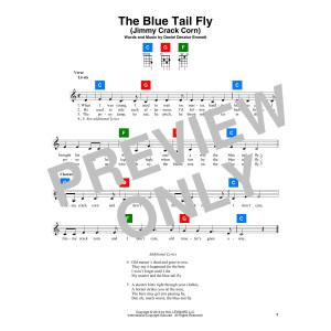 The Blue Tail Fly (Jimmy Crack Corn)
