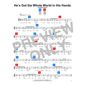 He's Got The Whole World In His Hands