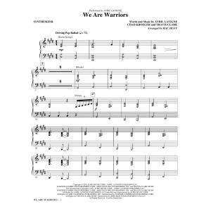 We Are Warriors (Warrior) (arr. Mac Huff) - Synthesizer