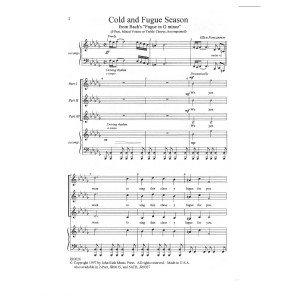Cold and Fugue Season (arr. Ellen Foncannon)