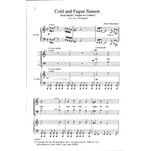 Cold and Fugue Season (arr. Ellen Foncannon)