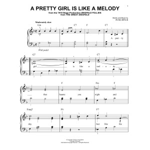 A Pretty Girl Is Like A Melody