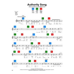 Authority Song