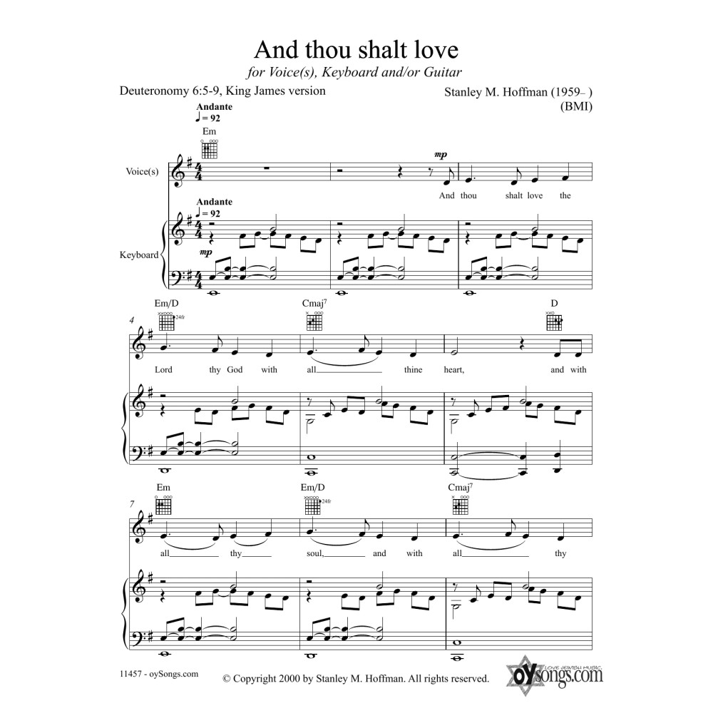 And Thou Shalt Love