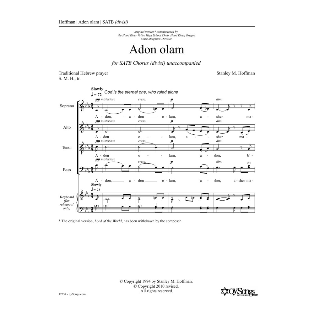 Adon Olam