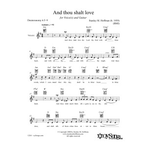 And Thou Shalt Love