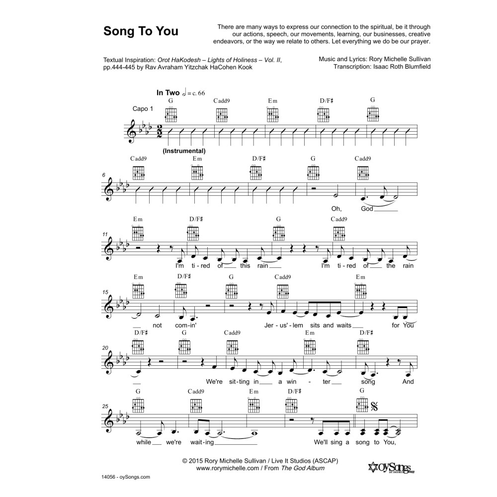 Song To You
